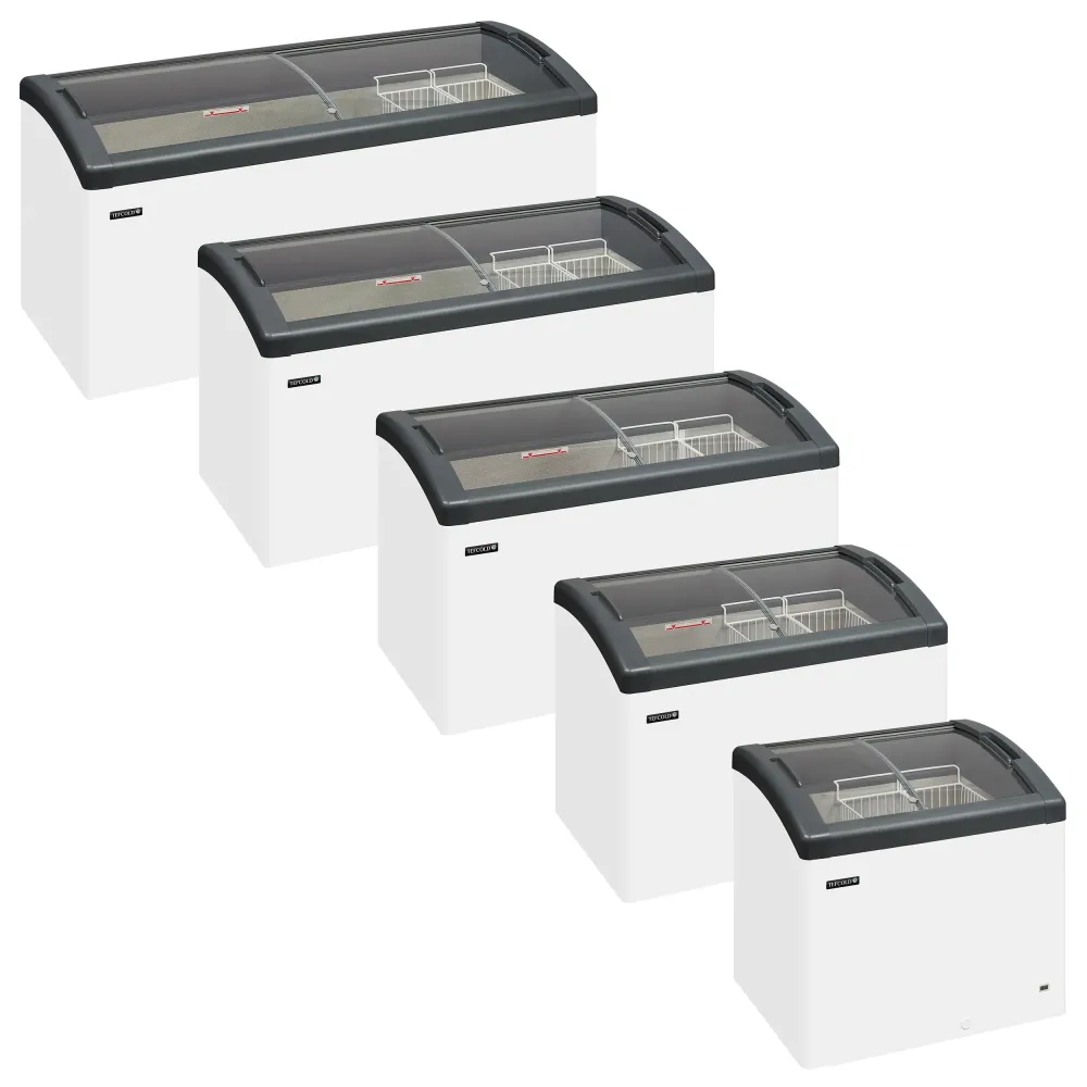 Congélateur coffre vitrine TEFCOLD FOCUS 131