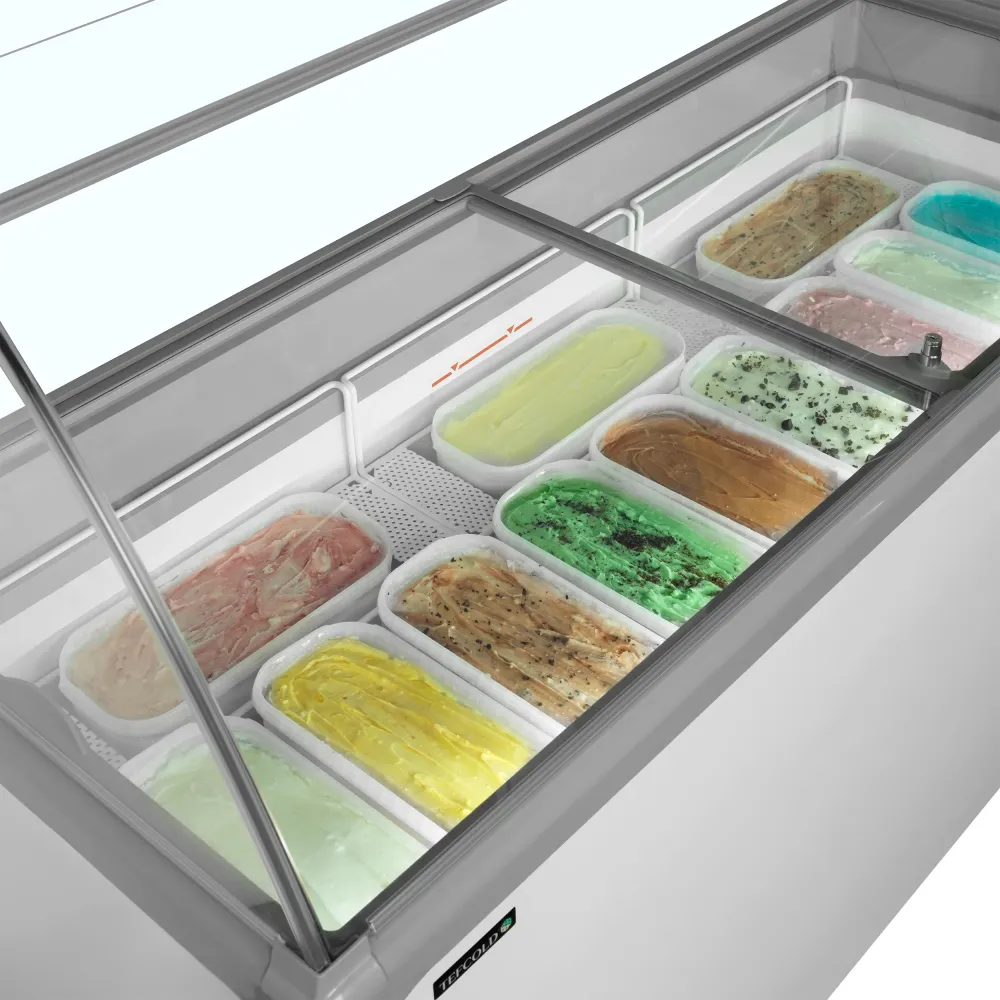 Congélateur coffre vitrine TEFCOLD NIC502SC-SO