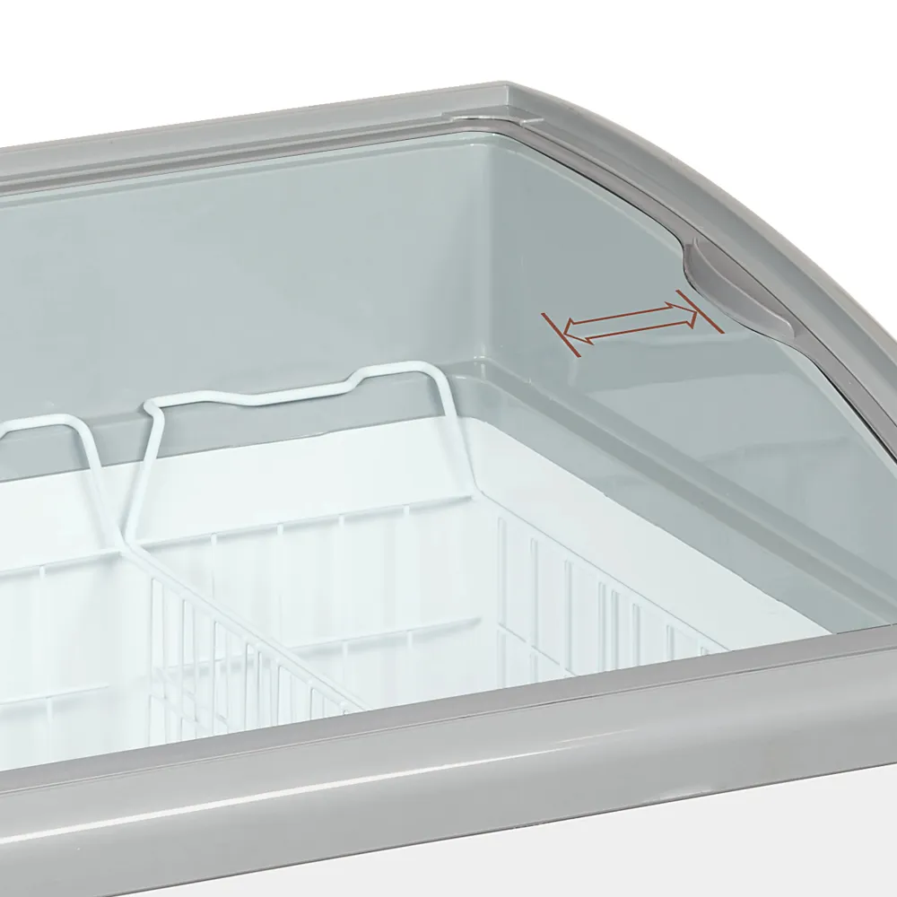 Congélateur coffre vitrine TEFCOLD NIC502SC