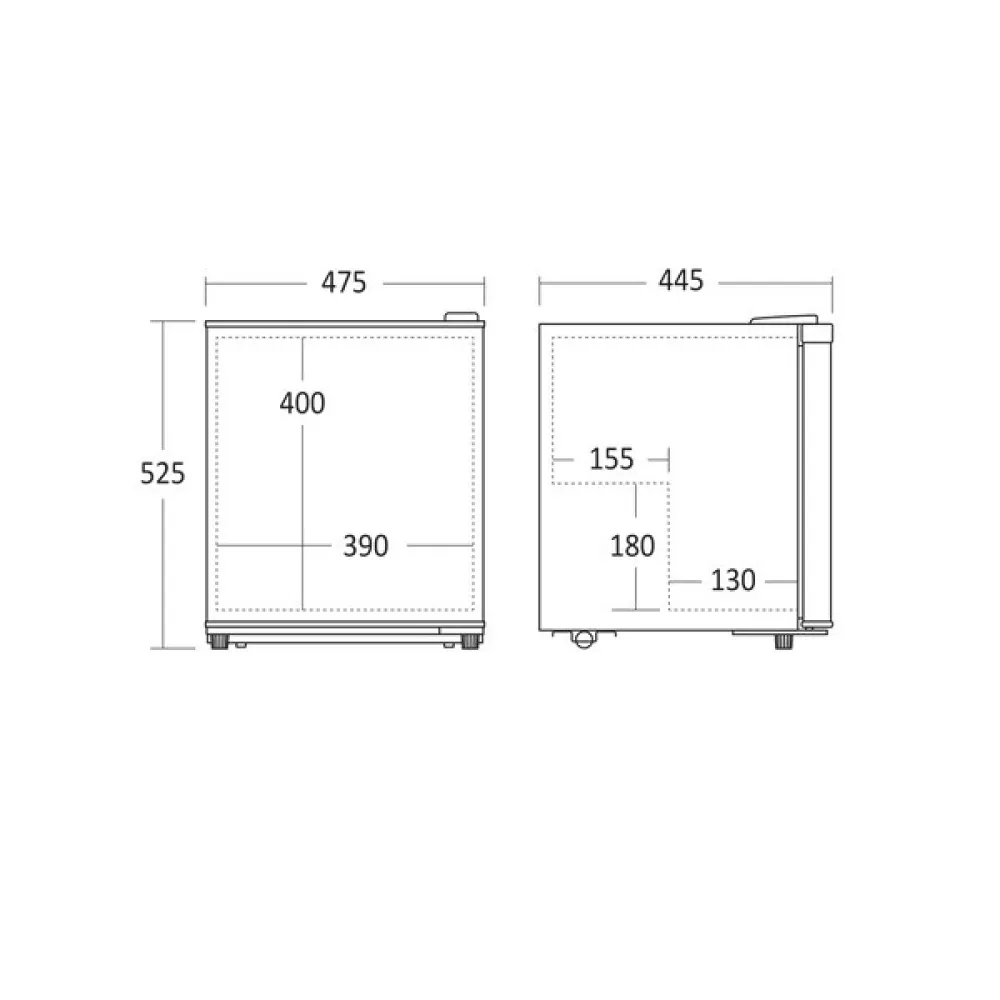 Réfrigérateur Scandomestic HOME 31013210000SKS56WE