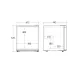 Réfrigérateur Scandomestic HOME 31013210000SKS56WE