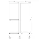 Réfrigérateur Scandomestic HOME 700335CBF251MNFWC