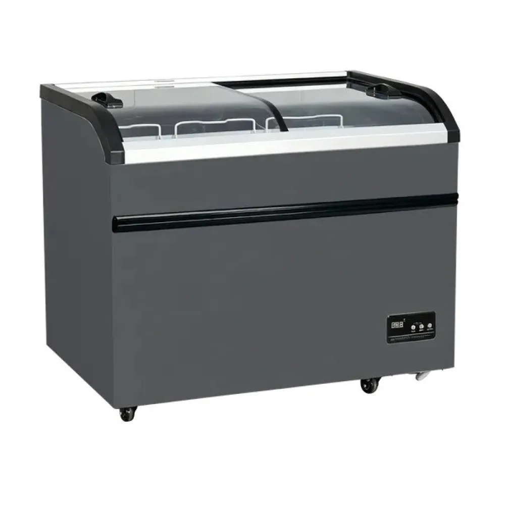 Congélateur coffre vitrine SCANDOMESTIC 224244SIF300GC