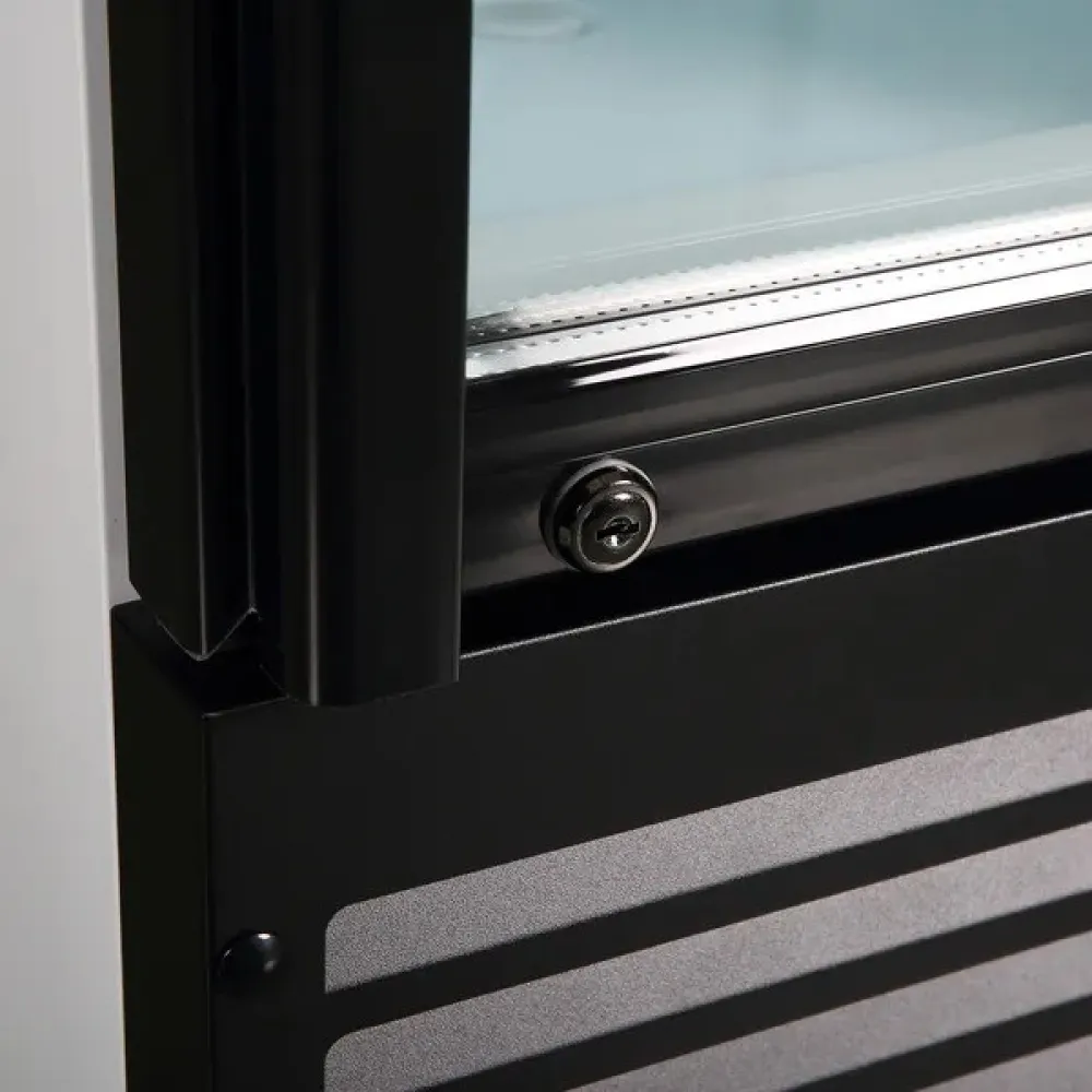 Armoire réfrigérée vitrée SCANDOMESTIC 263111DCC217WD