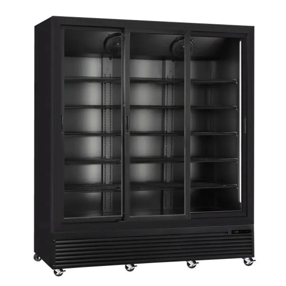 Armoire réfrigérée vitrée SCANDOMESTIC 263111DC1500BSLD