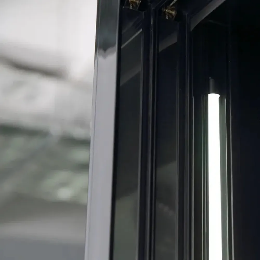 Armoire réfrigérée vitrée SCANDOMESTIC 263111DC1500BSLD