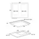 Table de cuisson Scandomestic HOME 330580HOI60PM2FLEX