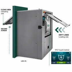 Lave-linge sanitaire à barrière ELECTRIC DBW-27 E ET2