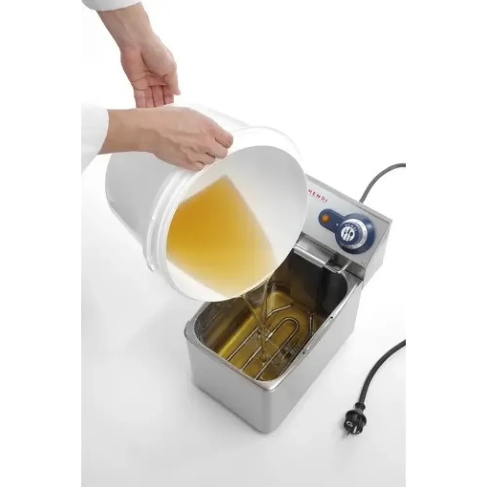 Seau en polypropylène avec couvercle, 11,3 L, blanc