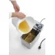 Seau en polypropylène avec couvercle, 11,3 L, blanc