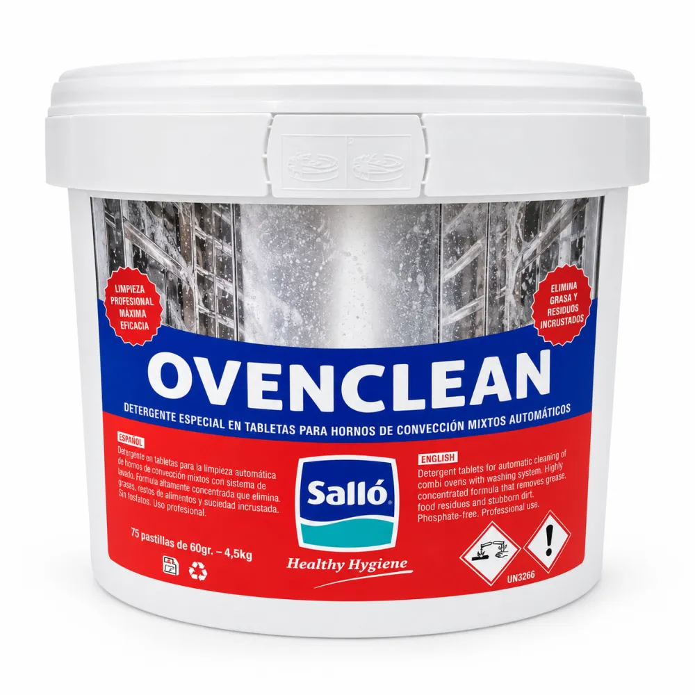 Pastilles de nettoyage pour fours OVENCLEAN, 75 pièces.