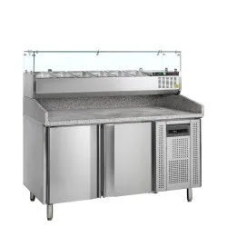 Table à pizza TEFCOLD PT1200 + GVC38-150