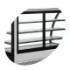 Vitrine pâtissière TEFCOLD LPD1200C/BLACK