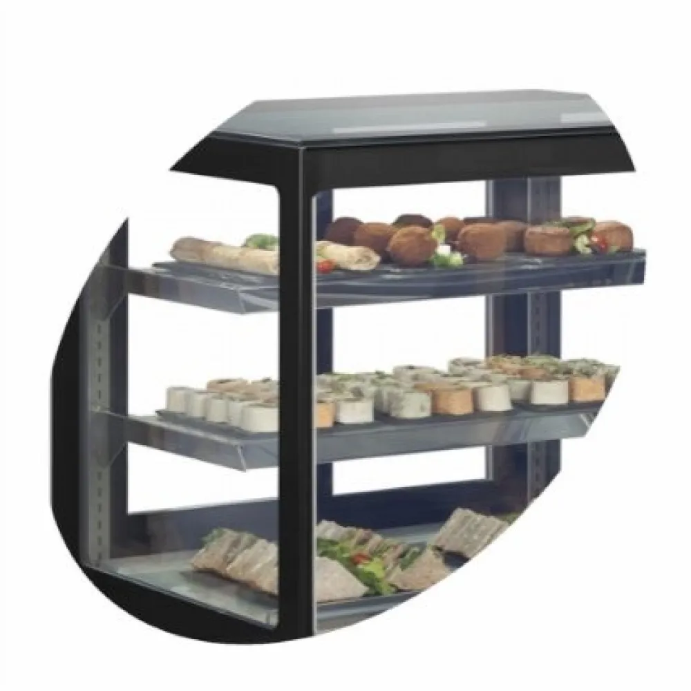 Vitrine pâtissière TEFCOLD LPD1500F/BLACK