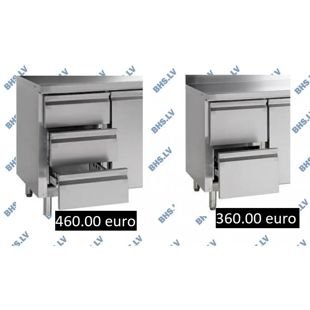 Table réfrigérée sans tiroirs TEFCOLD SS7200