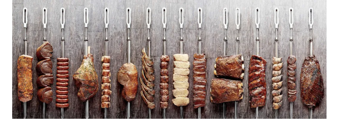 NSolution de gril rotatif pour la préparation de divers produits alimentaires