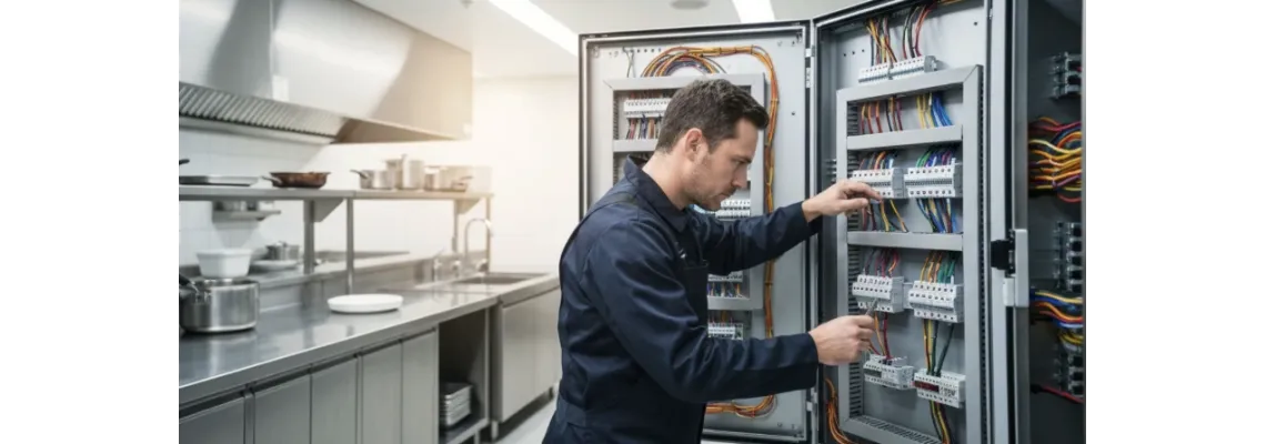 Puissance électrique d’une cuisine professionnelle : comment calculer les besoins et choisir un raccordement triphasé ou biphasé avant de commander les équipements