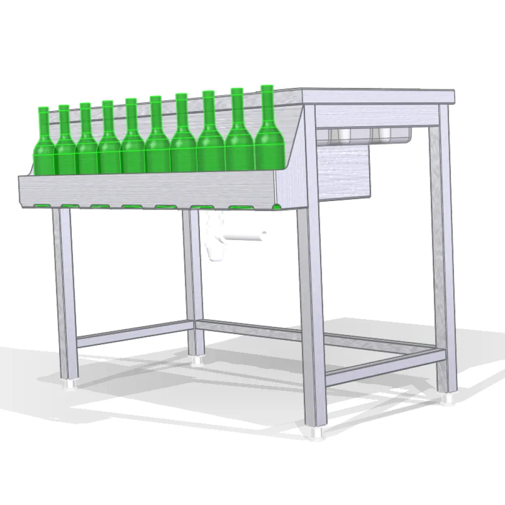 Table à glace BHS-HoReCa BHS-7009-120/70/90