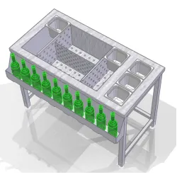 Table à glace BHS-HoReCa BHS-7009-120/70/90