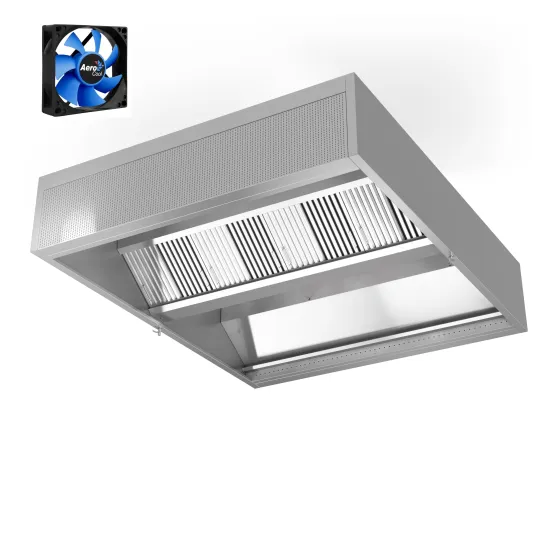 HFCD Hotte îlot avec apport d'air STHORM