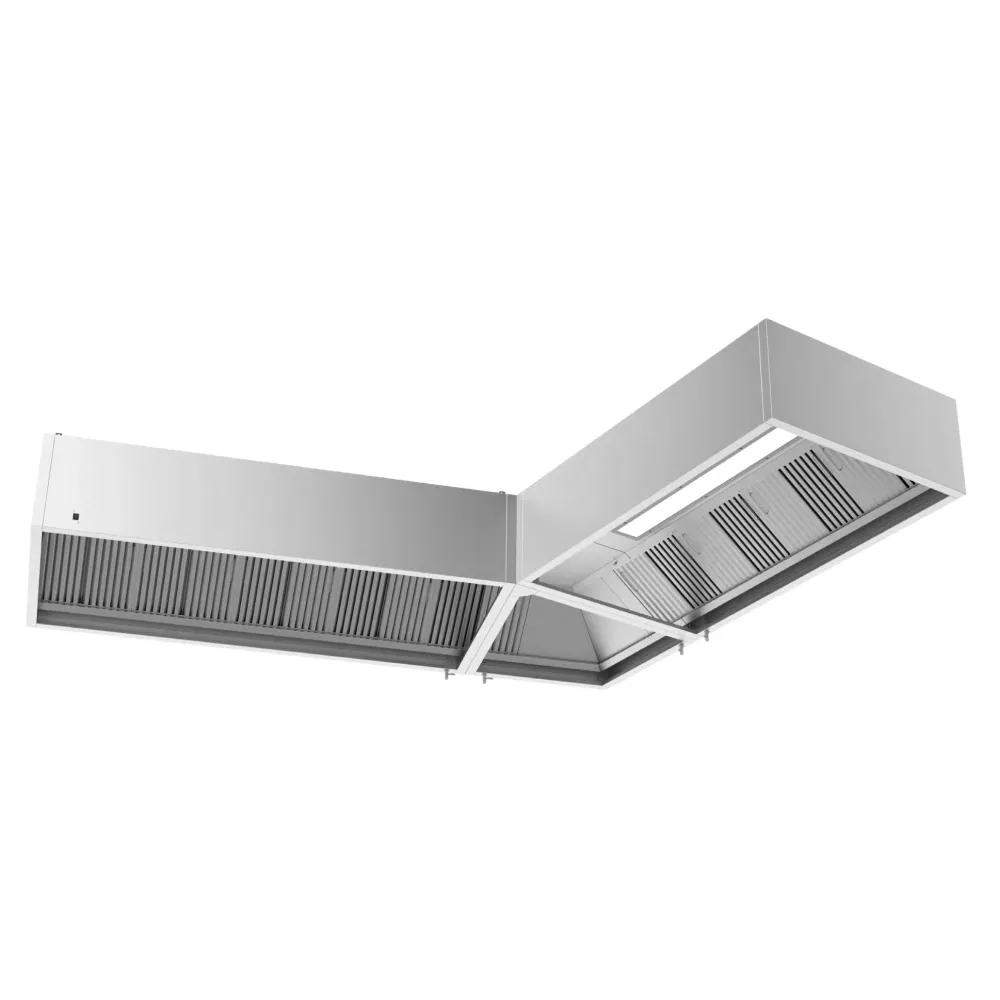 Hotte murale avec filtres Novameta HNPA-600-600-480