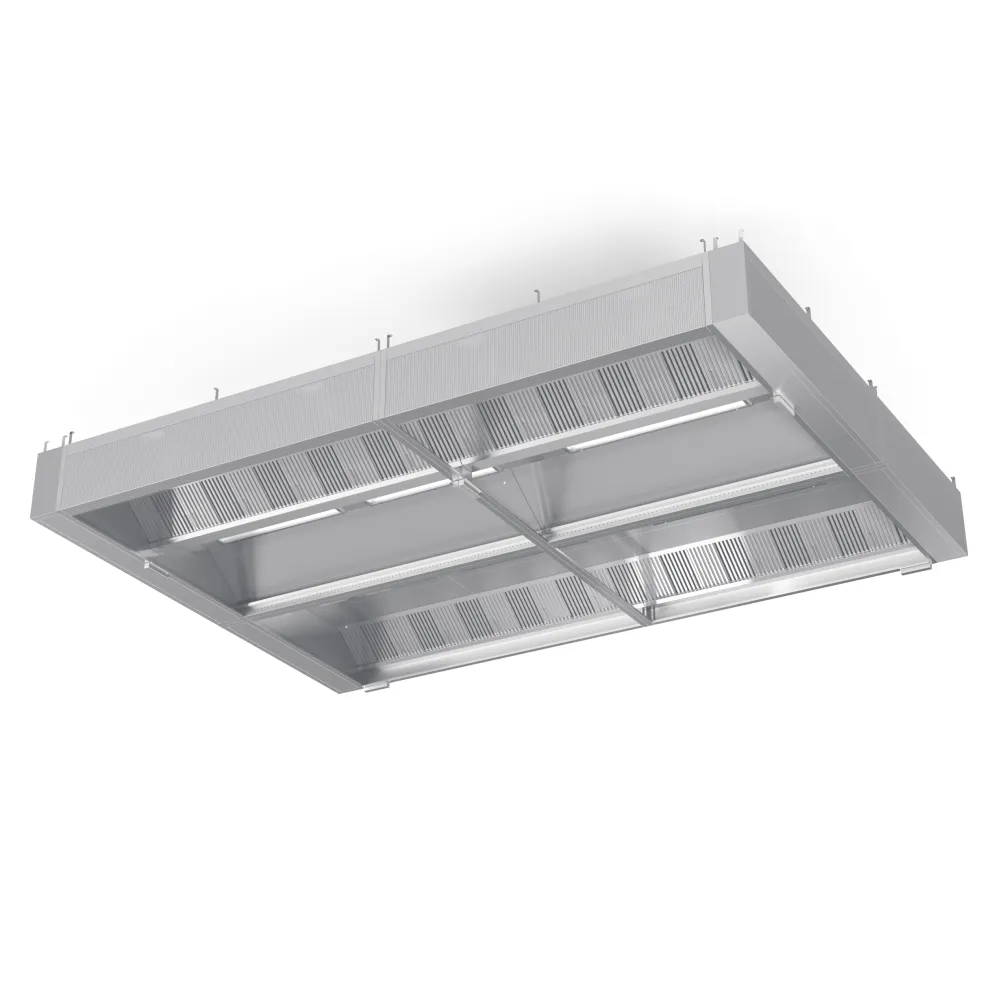 Hotte îlot avec filtres Novameta HNCD-140-160-48
