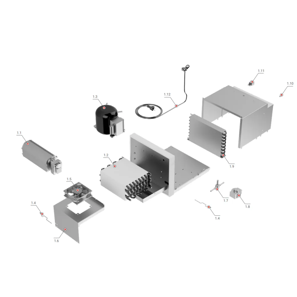 Vanne de service Schrader BHS-HoReCa BHS-K-SRKS-1x4