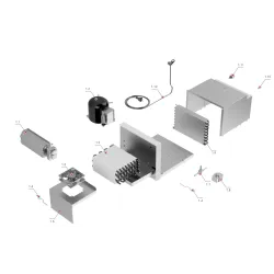Vanne de service Schrader BHS-HoReCa BHS-K-SRKS-1x4