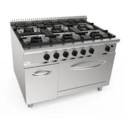 Cuisinière à gaz avec four CASTA L9/CUG6LN.3P1M2G