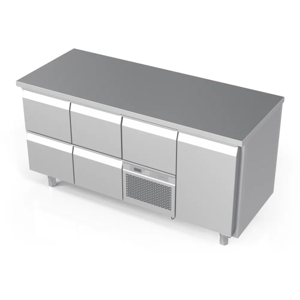 Table réfrigérée avec tiroirs Novameta BHS-E335-172/70/90