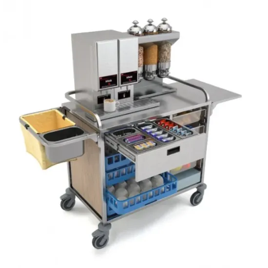 Chariots de service et de vente