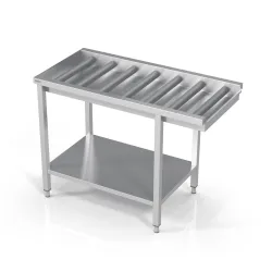 Table avec étagère Novameta BHS-PLOI-80/60/90