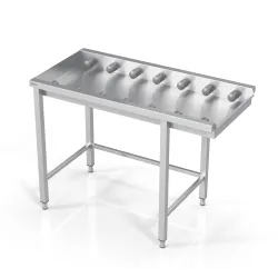 Table sans étagère pour petits rouleaux Novameta BHS-TPRO-80/60/90