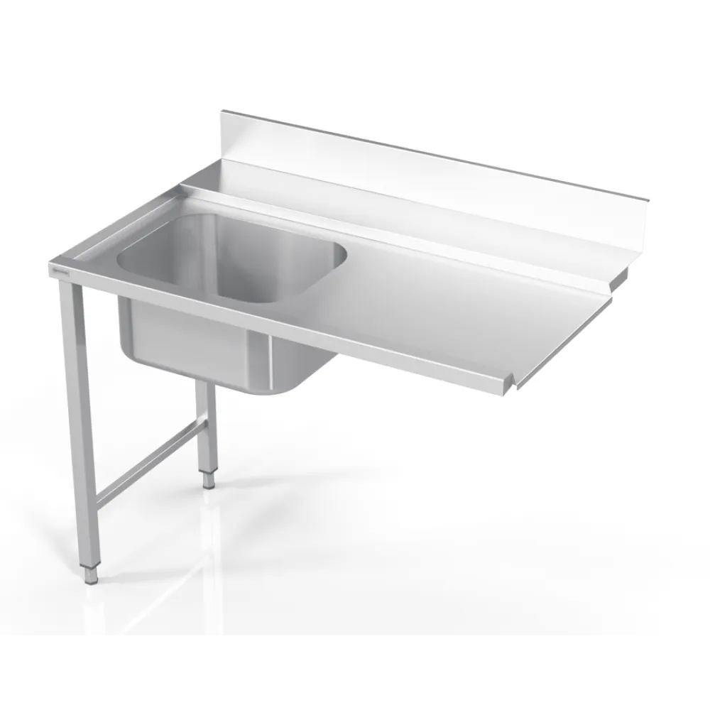 Table de prélavage avec évier Novameta BHS-VRO-100/70/90