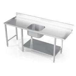 Table de prélavage avec grille Novameta BHS-XVSO-140/70/90