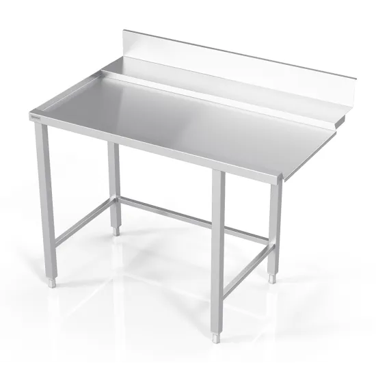 Table de post-lavage sans étagère