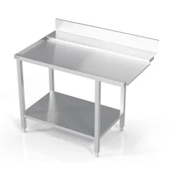 Table de post-lavage avec étagère Novameta BHS-PLO-60/70/90