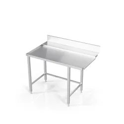 Table de post-lavage sans étagère Novameta BHS-PRO-80/70/90
