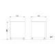 Vitrine libre-service ROCAM 01000ATHA/Q