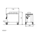 Armoire chauffante pour assiettes ROCAM 03800SOLL/PP