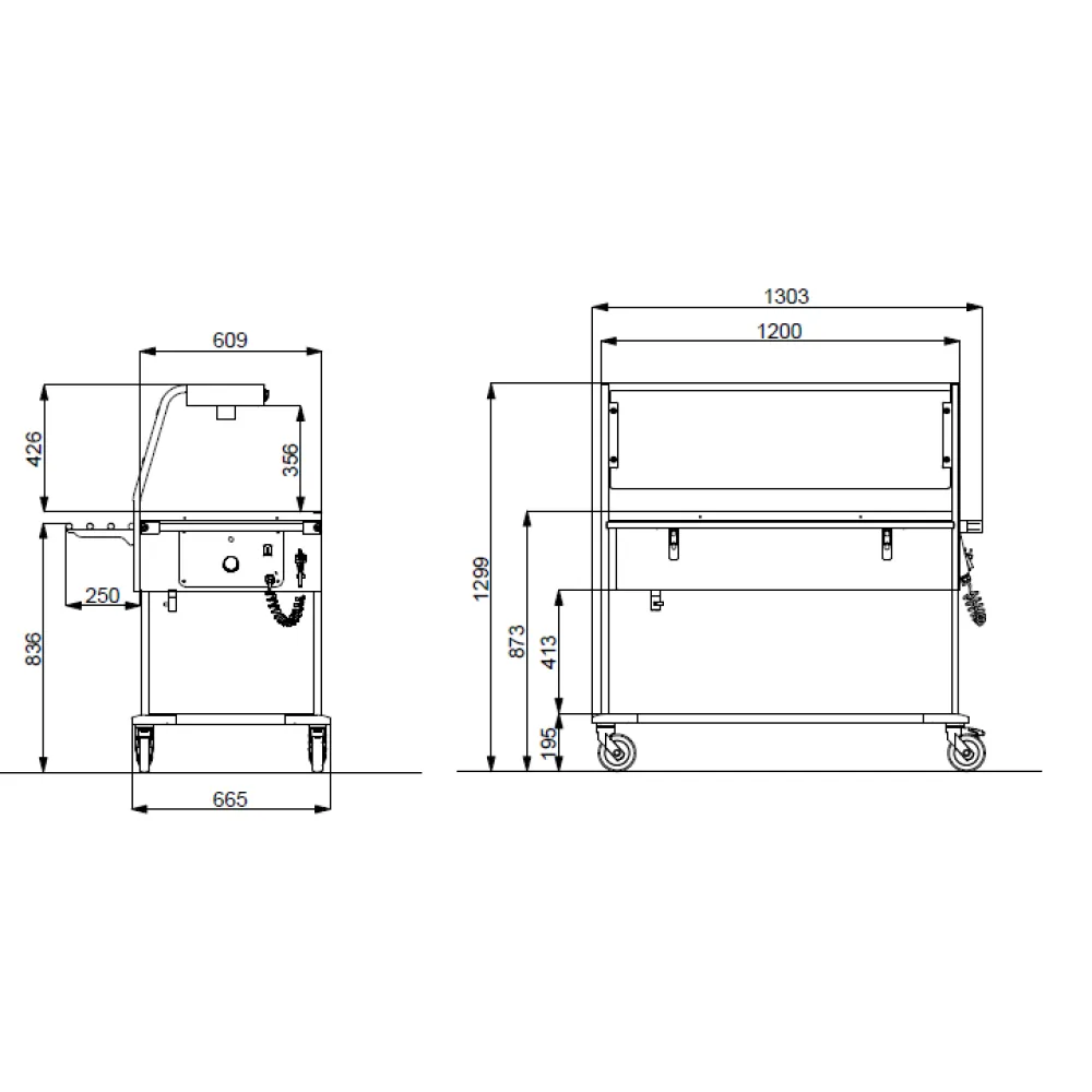 Bain-marie ROCAM 02000COMP3BM/H