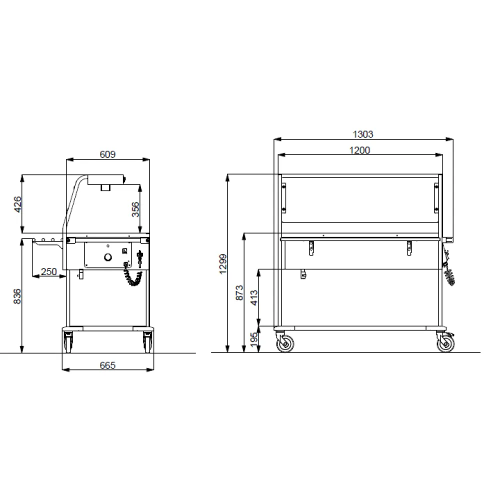 Bain-marie ROCAM 02000COMP3BM/L