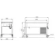 Bain-marie réfrigéré ROCAM 02000COMP3R