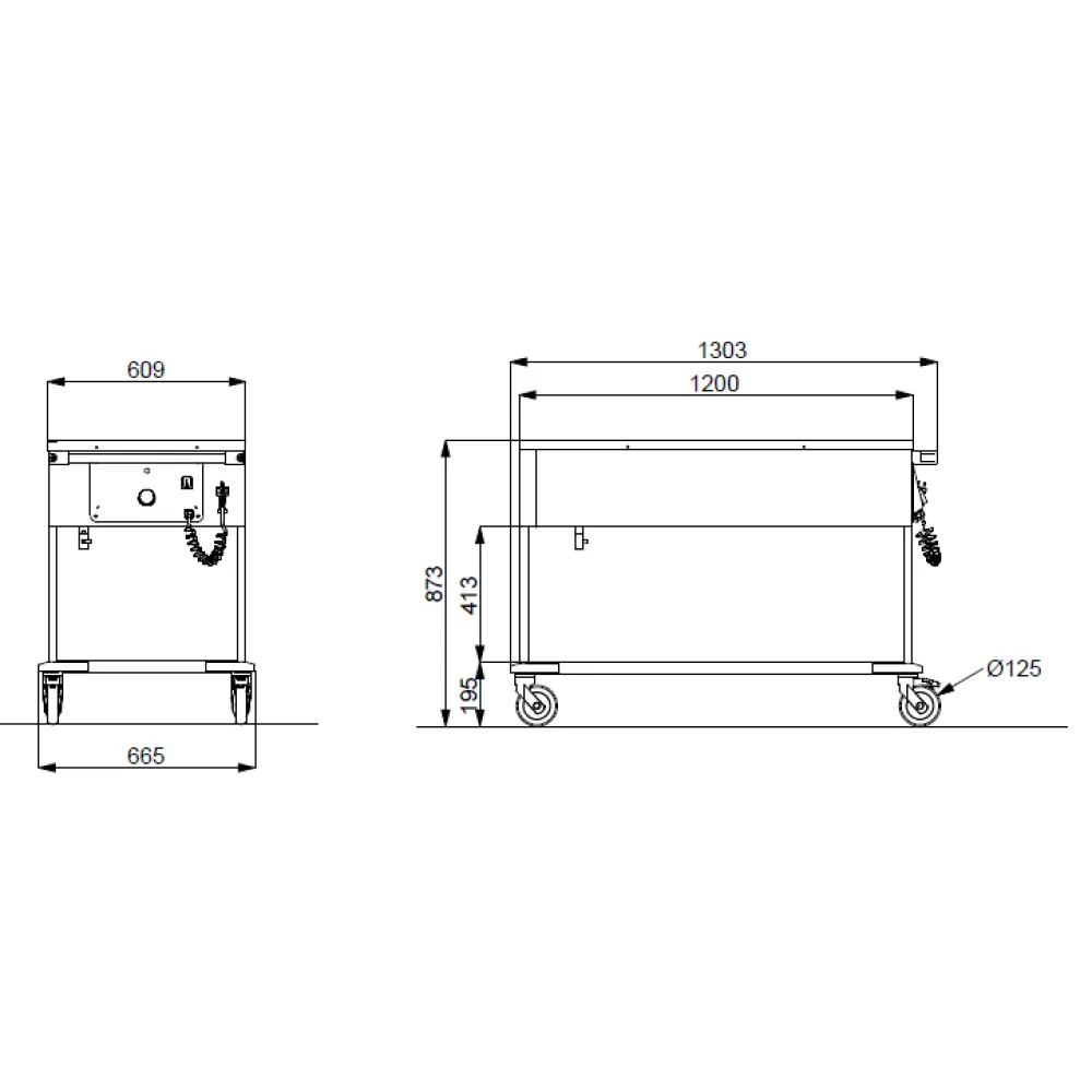 Bain-marie ROCAM 02000COMP3BM