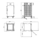 Chariot pour plaques GN ROCAM 039FR2/1C15