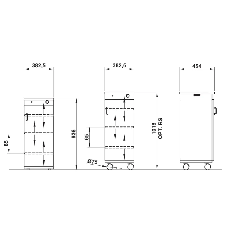 Chauffe-assiettes ROCAM 03800GEMM60IN