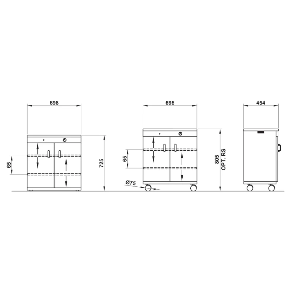 Chauffe-assiettes ROCAM 03800GEMM80IN