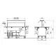 Vitrine libre-service ROCAM 01200HEKO6MIX