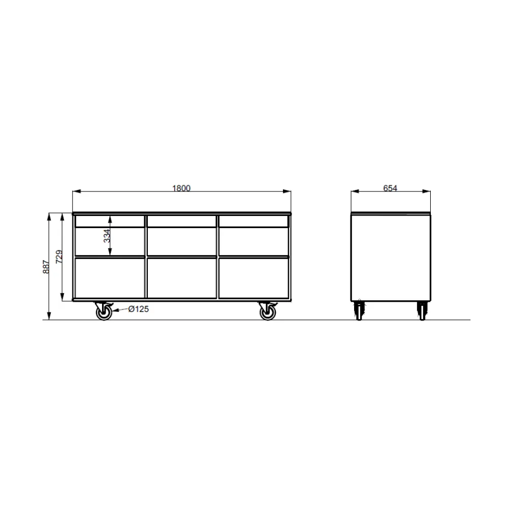 Vitrine libre-service ROCAM 012MOHEKOL