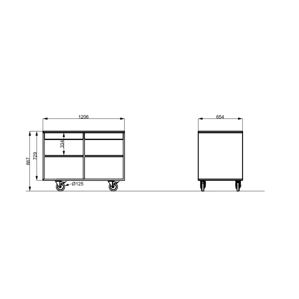 Vitrine libre-service ROCAM 012MOHEKOS
